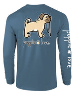 PUG PUP, ADULT LS (PRINTED TO ORDER) - Puppie Love