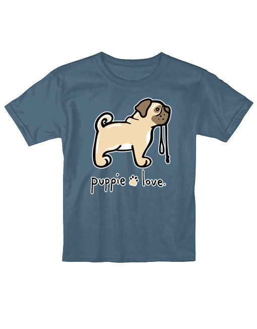 PUG PUP, YOUTH SS (PRINTED TO ORDER) - Puppie Love