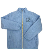 QUILTED JACKET, LIGHT BLUE - Puppie Love