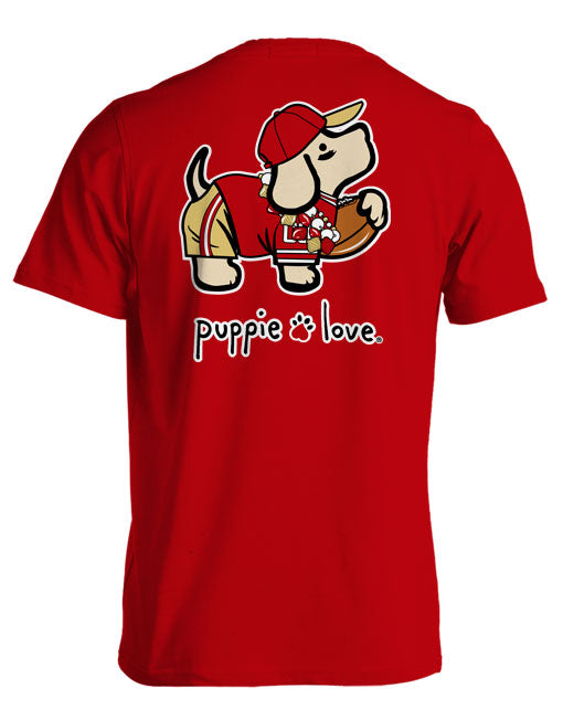 RED AND GOLD MASCOT PUP - Puppie Love