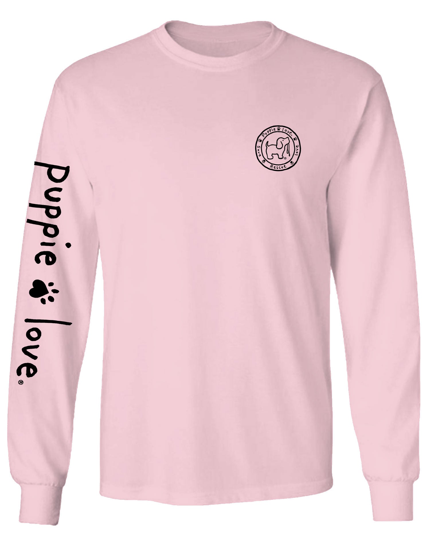 Red Fox Lab Pup Long Sleeve Shirt - Labrador Dog Tee | Puppie Love