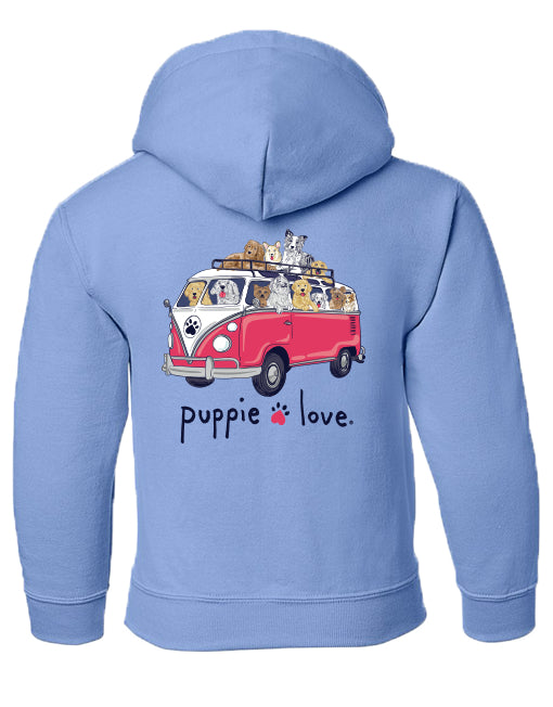 RESCUE BUS PUPS, YOUTH HOODIE