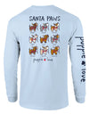 SANTA PAWS REINDEER PUPS, ADULT LS - Puppie Love