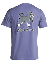 SCHNAUZER PUP (SALT & PEPPER) (PRINTED TO ORDER) - Puppie Love