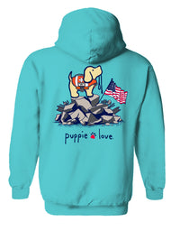 SEARCH AND RESCUE PUP, ADULT HOODIE