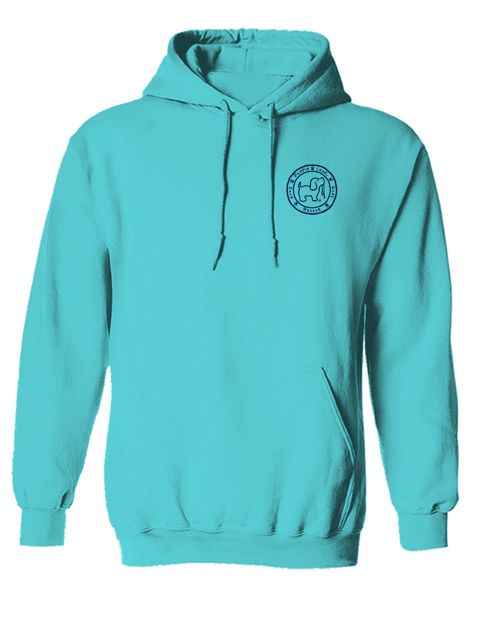 SEARCH AND RESCUE PUP, ADULT HOODIE