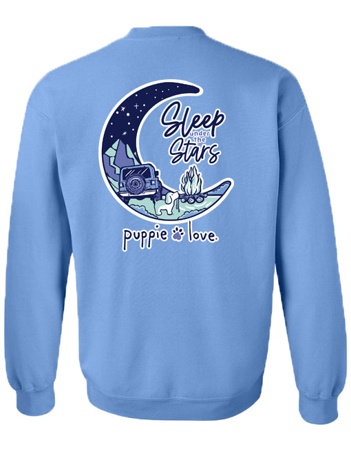 SLEEP UNDER THE STARS PUP, ADULT SWEATSHIRT