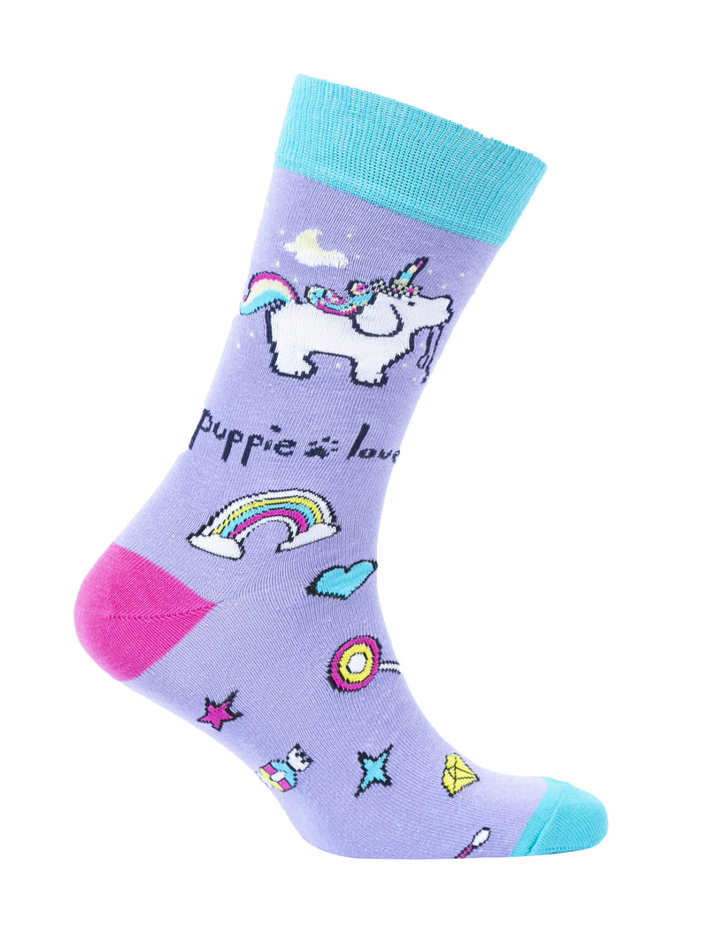 YOUTH CREW SOCK, UNICORN PUP - Puppie Love