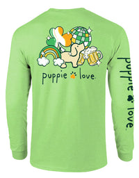 ST. PATRICK'S ICONS PUP, ADULT LS - Puppie Love