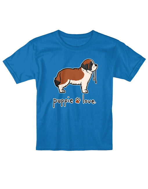 ST. BERNARD PUP, YOUTH SS (PRINTED TO ORDER) - Puppie Love