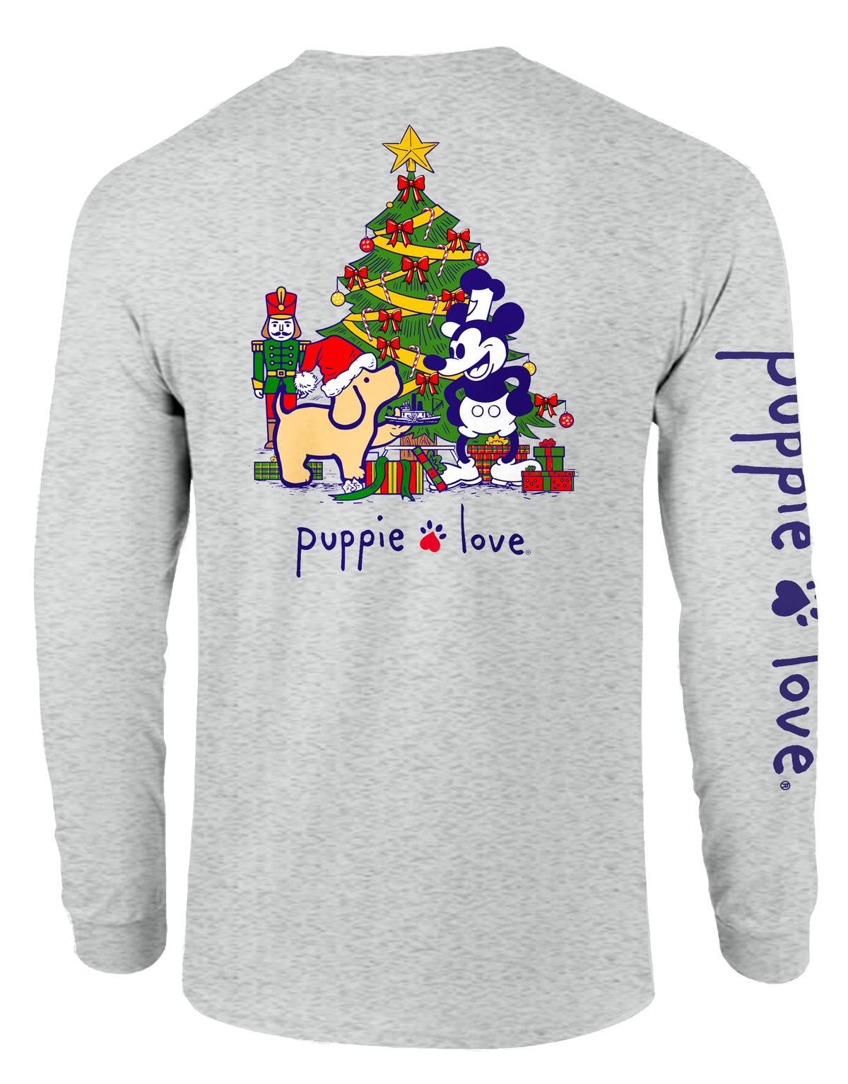 STEAMBOAT WILLIE CHRISTMAS, ADULT LS