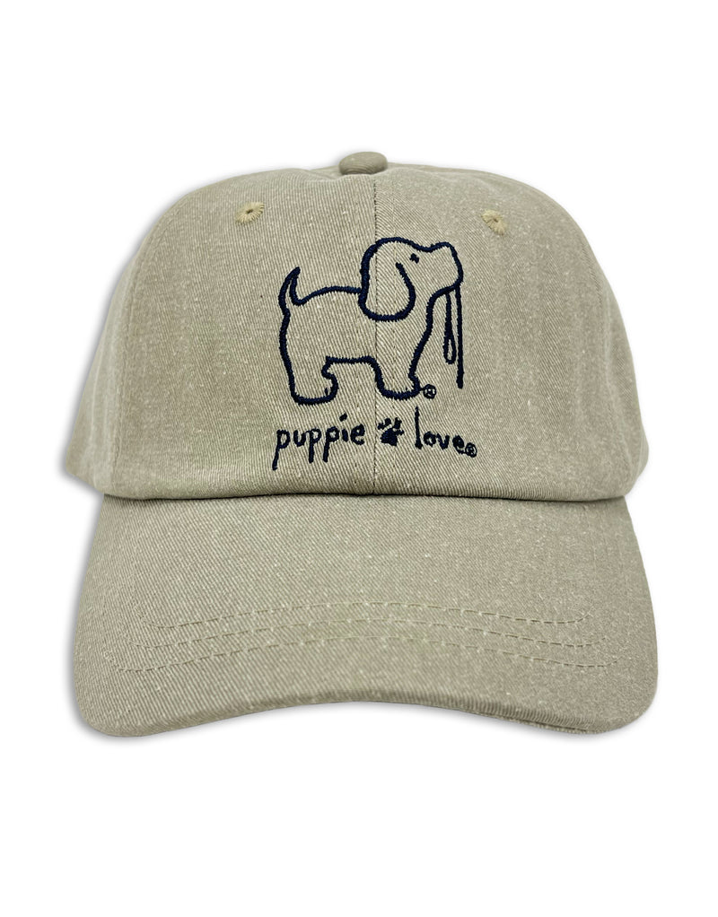 STONE BASEBALL HAT - Puppie Love