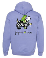 STRIPED SUIT PUP, ADULT HOODIE - Puppie Love