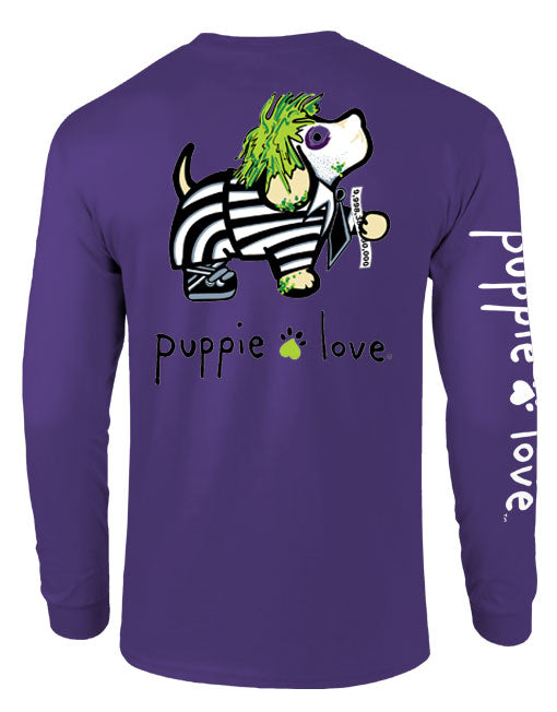 STRIPED SUIT PUP, ADULT LS - Puppie Love