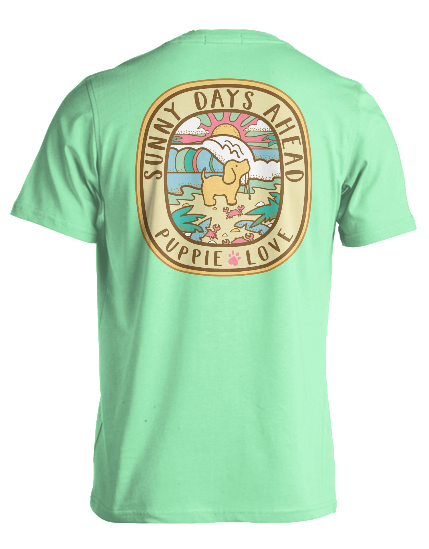SAPPY☆ Sunny Days Dog Shirt - Bright Summer Pup Tee | Puppie Love