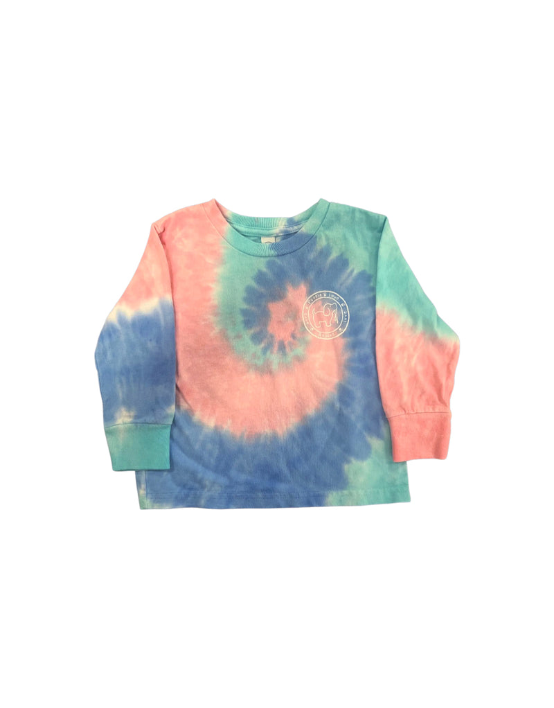 TAFFY TIE DYE PUP, TODDLER LS - Puppie Love