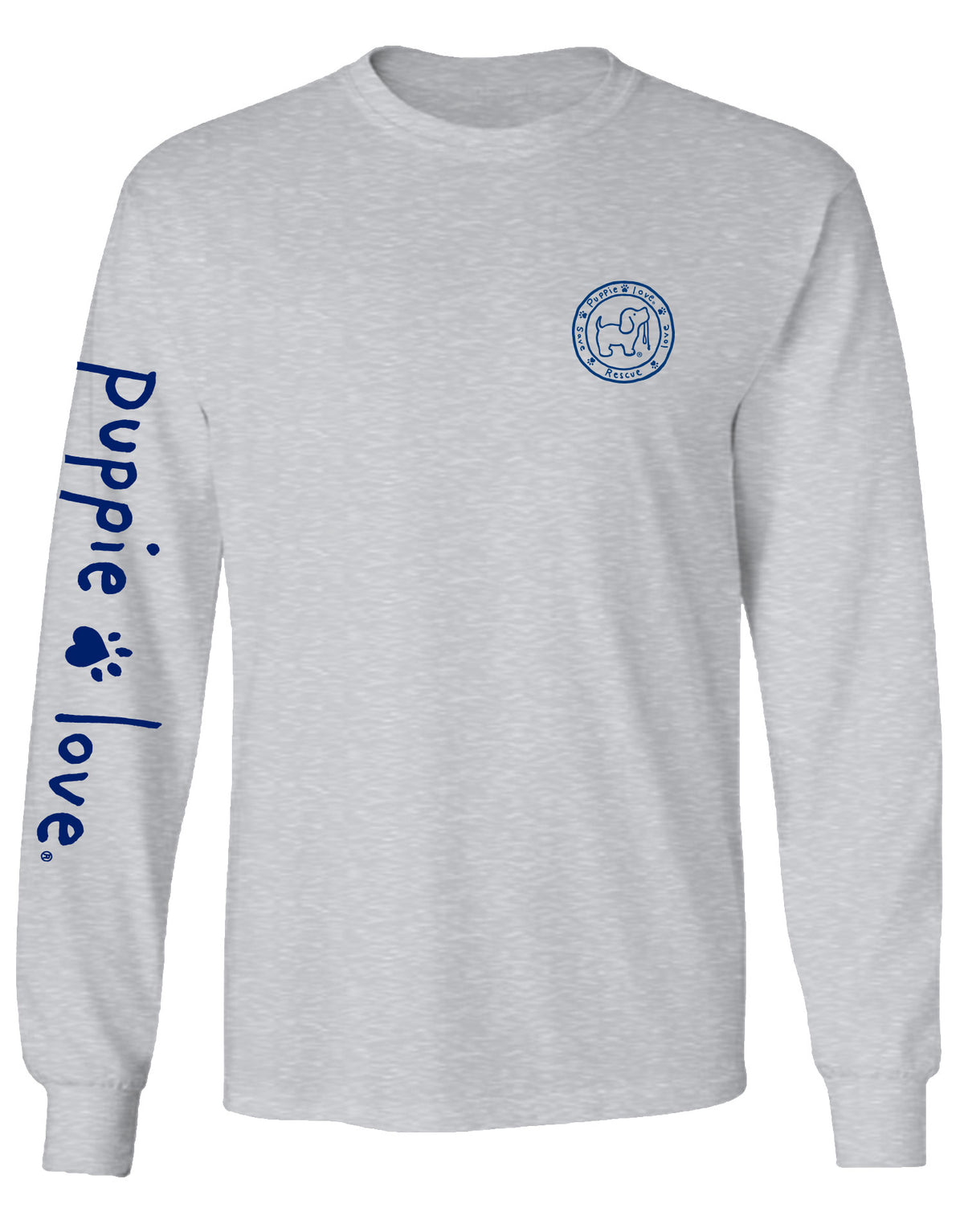 TEAM USA HOCKEY PUP, ADULT LS - Puppie Love