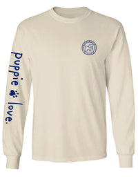 TEAM USA SKI PUP, ADULT LS - Puppie Love