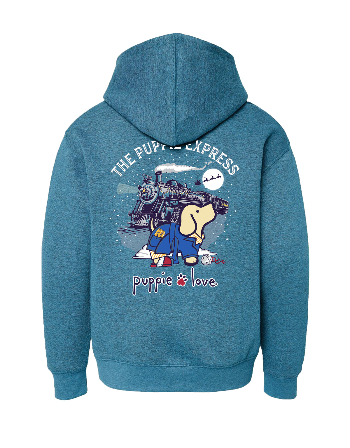 THE PUPPIE EXPRESS, YOUTH HOODIE