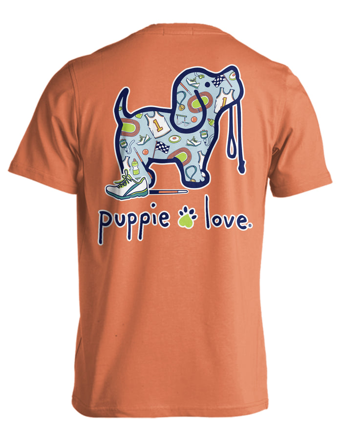 TRACK AND FIELD PUP PUPPIE LOVE