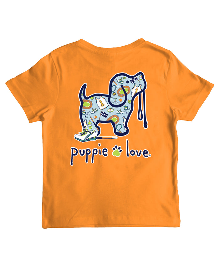 TRACK AND FIELD PUP, YOUTH SS PUPPIE LOVE