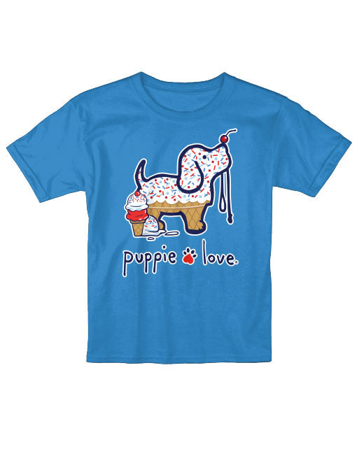 USA ICE CREAM PUP, YOUTH SS - Puppie Love