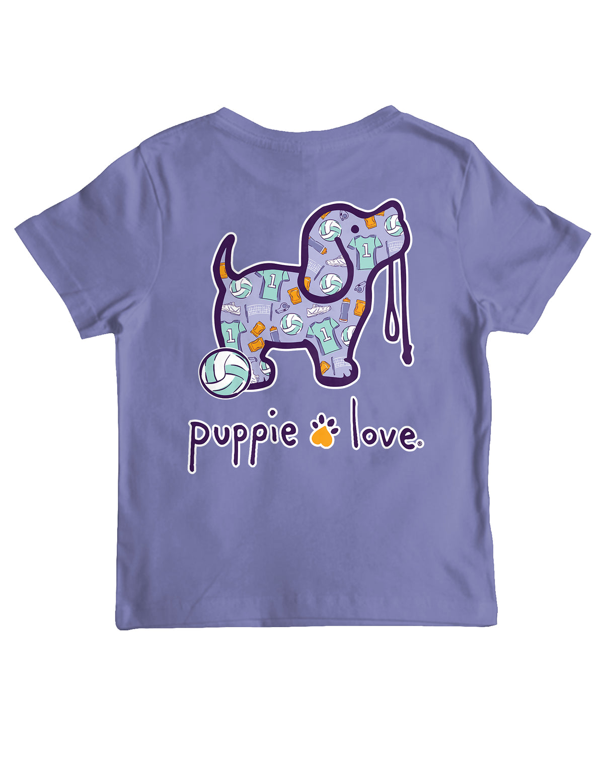 VOLLEYBALL PUP, YOUTH SS - Puppie Love