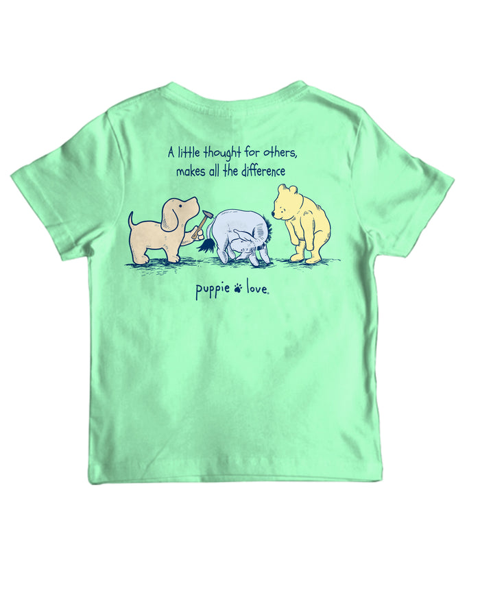 EEYORE AND FRIENDS, YOUTH SS (PRE-ORDER, SHIPS IN 2 WEEKS)