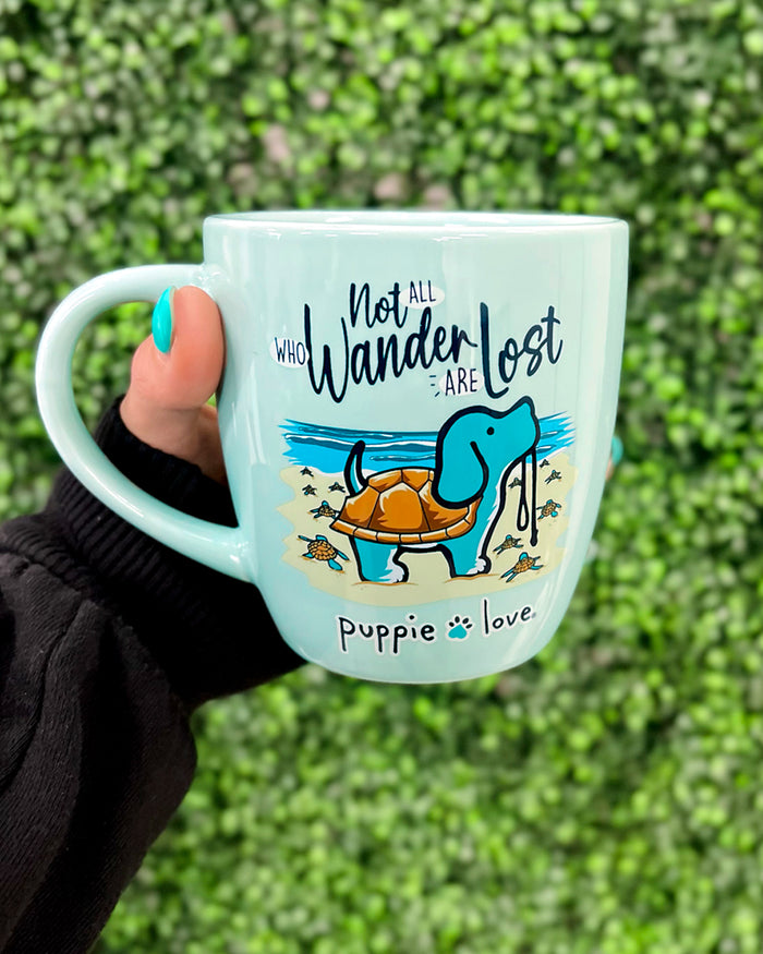 WANDER LOST TURTLE PUP MUG
