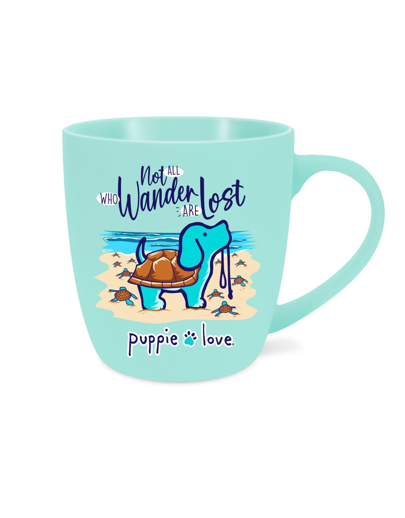 WANDER LOST TURTLE PUP MUG