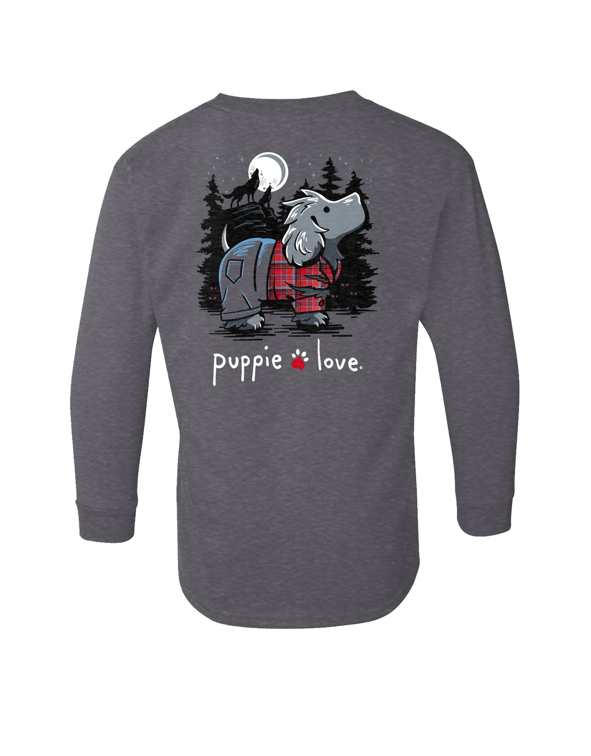 WEREWOLF PUP, YOUTH LS - Puppie Love