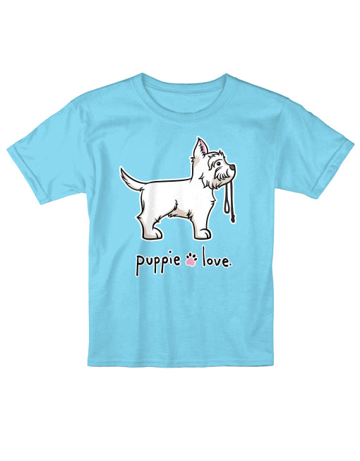 WESTIE PUP, YOUTH SS (PRINTED TO ORDER) - Puppie Love