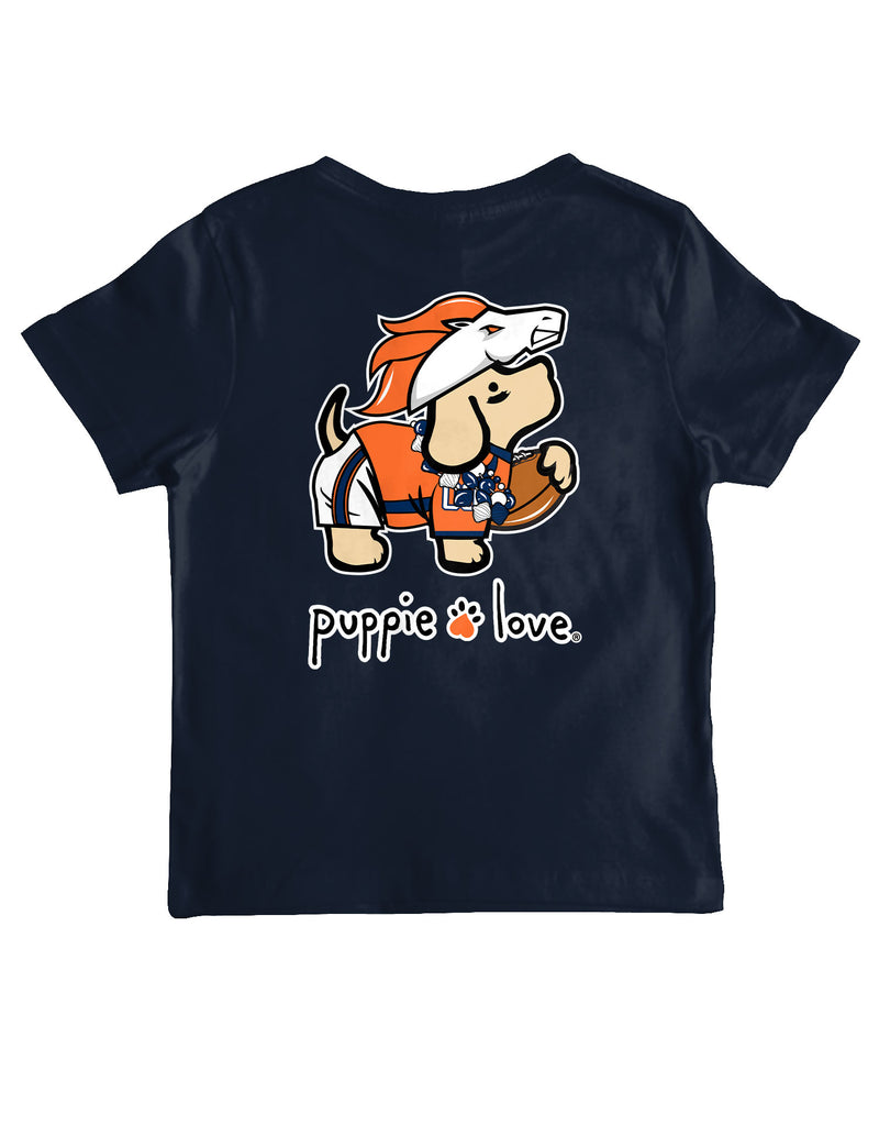 WHITE AND ORANGE MASCOT PUP, YOUTH SS
