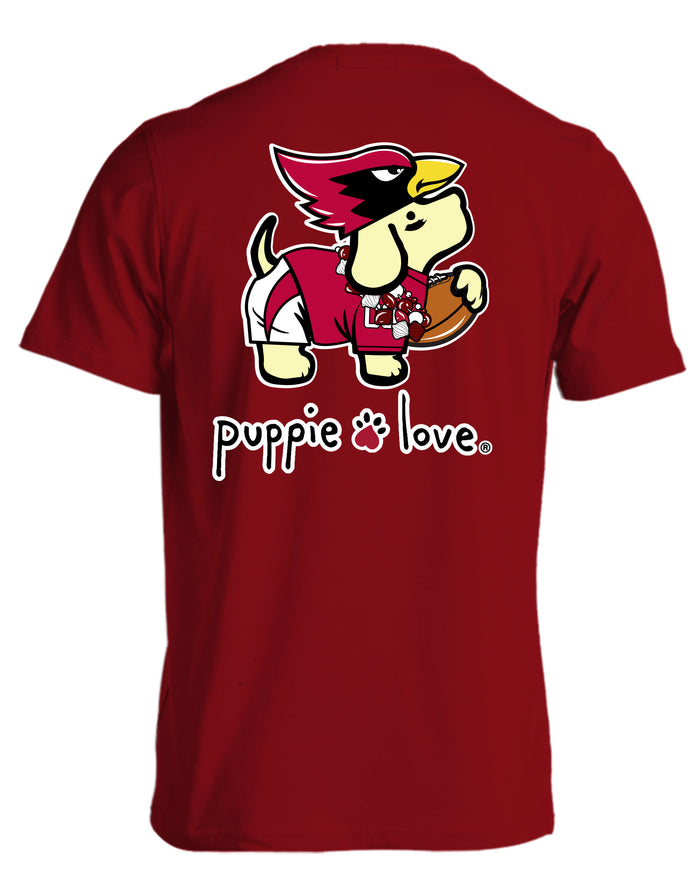 YELLOW AND RED MASCOT PUP (PRINTED TO ORDER) - Puppie Love