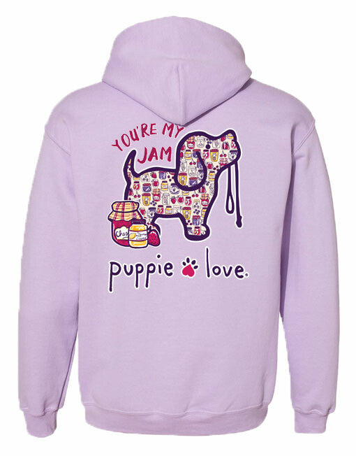 YOU'RE MY JAM PUP, ADULT HOODIE - Puppie Love