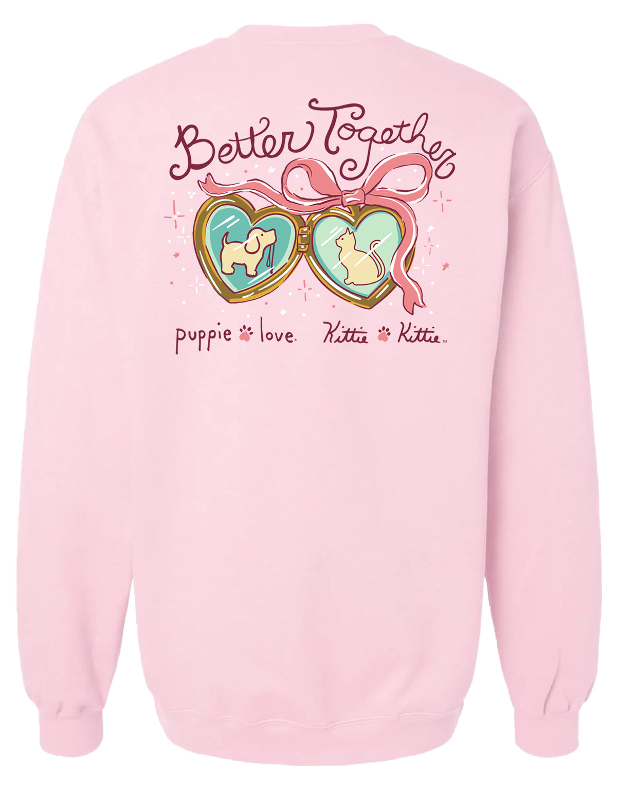 BETTER TOGETHER, SWEATSHIRT - Puppie Love
