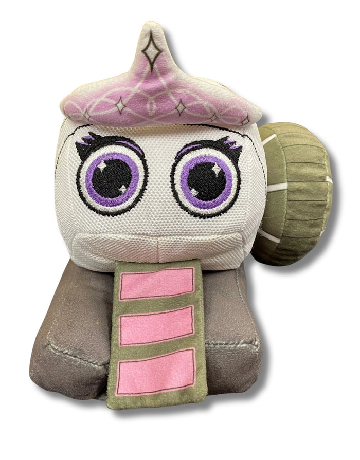 GWYNNDA THE GOOD TRASH WHEEL, PLUSH DOG TOY