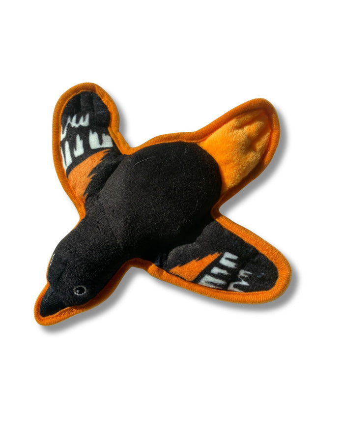 ORIOLE BIRD PLUSH DOG TOY