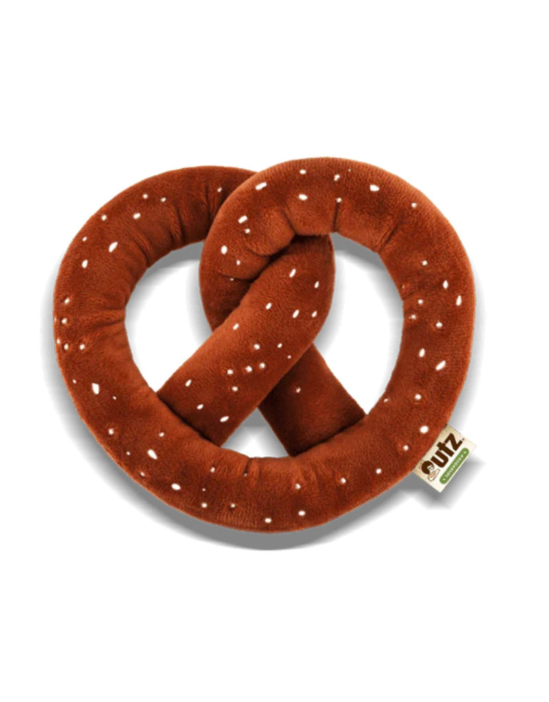 UTZ SOURDOUGH SPECIALS PRETZEL PLUSH DOG TOY