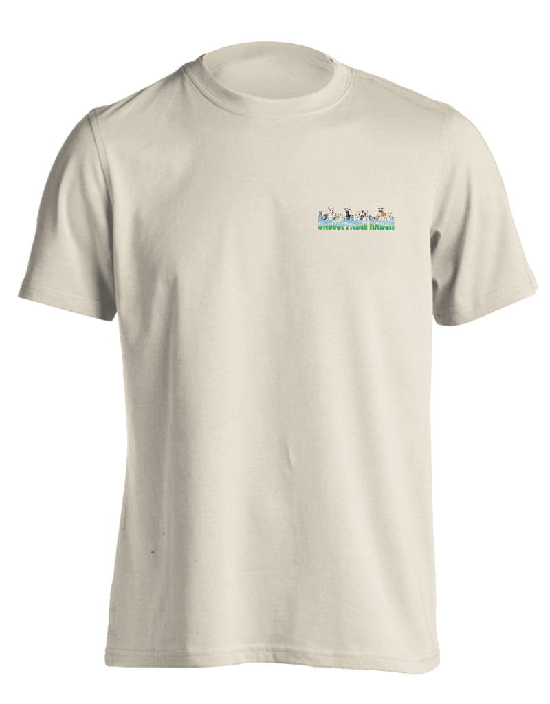 UNSTOPPABLE RANCH LOGO TEE, NATURAL - Puppie Love