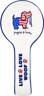 USA PUP SPOON REST - Puppie Love