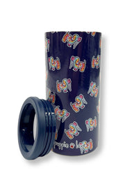 NAVY TIE DYE PUP SLIM CAN COOLER - Puppie Love