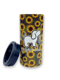 SUNFLOWER PUP SLIM CAN COOLER - Puppie Love