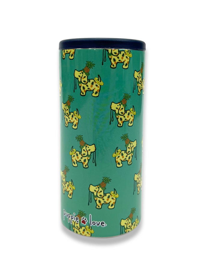 PINEAPPLE PUP SLIM CAN COOLER - Puppie Love