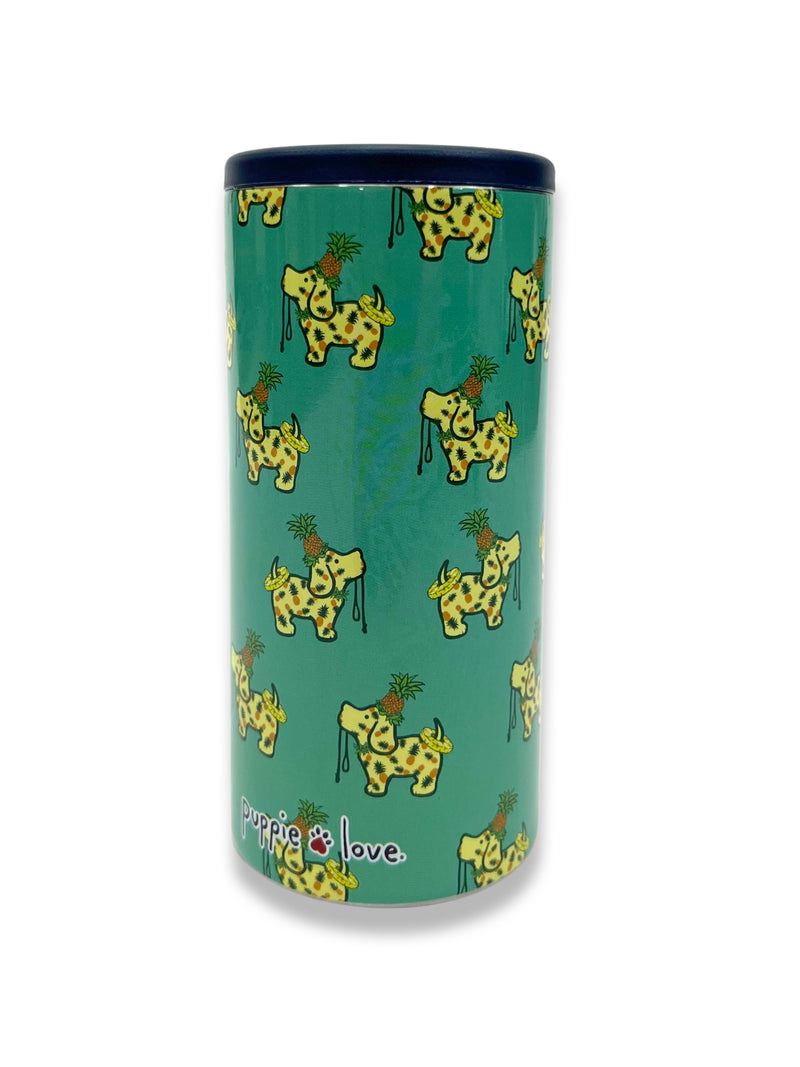 PINEAPPLE PUP SLIM CAN COOLER - Puppie Love