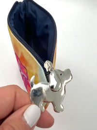 AERIAL TIE DYE ZIPPER POUCH - Puppie Love