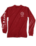 ALPHA OMICRON PI PUP, ADULT LS (PRINTED TO ORDER) - Puppie Love