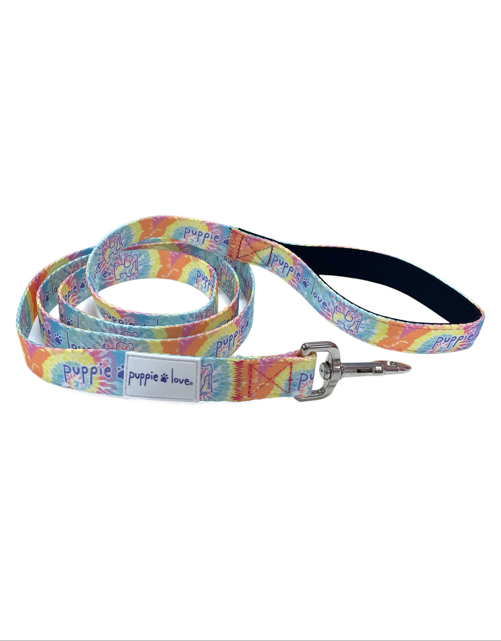 Dog Collar, Aerial Aerial Spiral Pastel Tie Dye / SM
