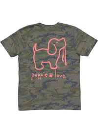 CAMO LOGO PUP, YOUTH SS - Puppie Love