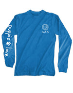 TRI DELTA PUP, ADULT LS (PRINTED TO ORDER) - Puppie Love
